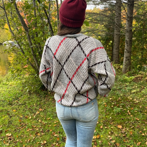 Vintage unisex sweater, fall, grandpa - Picture 3 of 6
